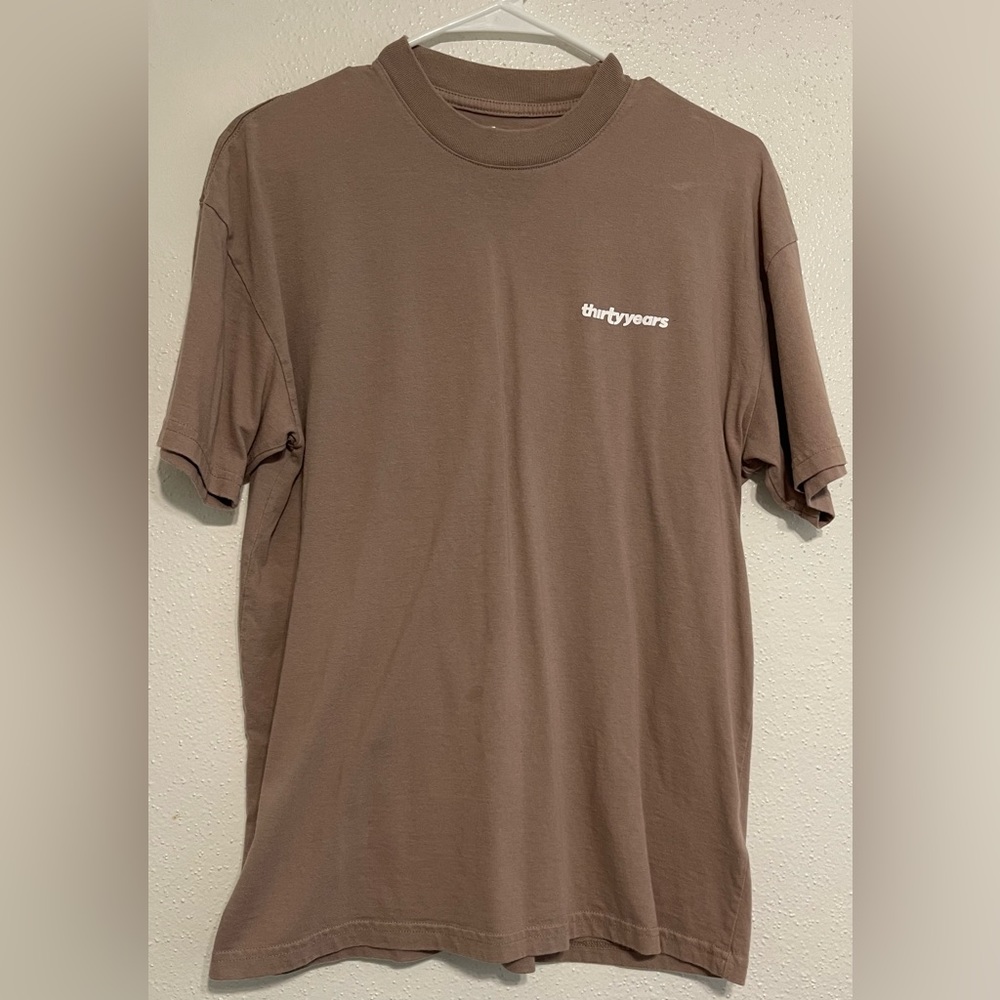 Thirty Years oversized tshirt